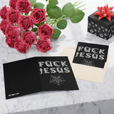 Fuck Jesus - Greeting Cards (1 or 10-pcs)