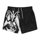 Baphomet Negative Swim Trunks