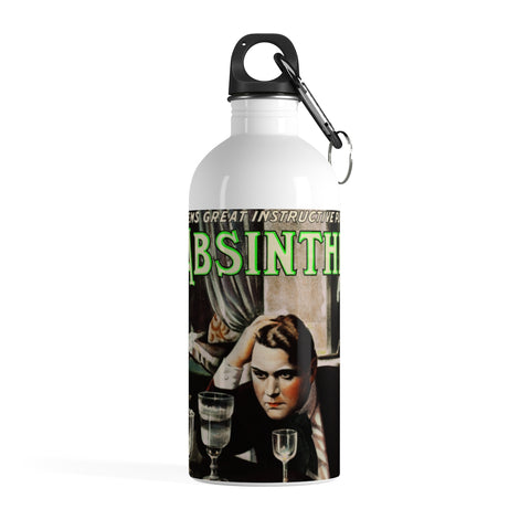 Absinthe Stainless Steel Water Bottle - lefthandcraft