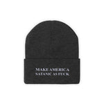 Make America Satanic As Fuck Knit Beanie