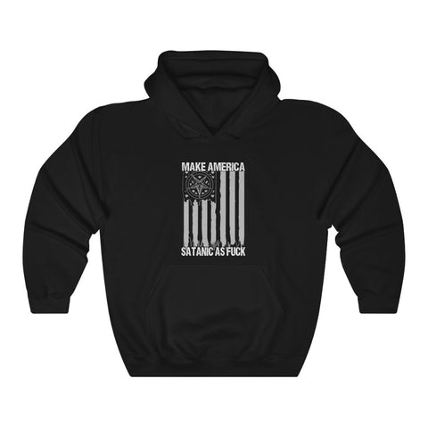 Make America Satanic As Fuck Pullover Hoodie Sweatshirt