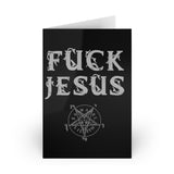 Fuck Jesus - Greeting Cards (1 or 10-pcs)