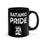Satanic Pride black coffee mug 11oz