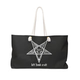 Left Hand Craft Baphomet Weekender Bag - lefthandcraft