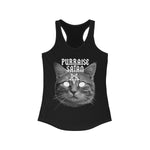 Purraise Satan Women's Ideal Racerback Tank - lefthandcraft