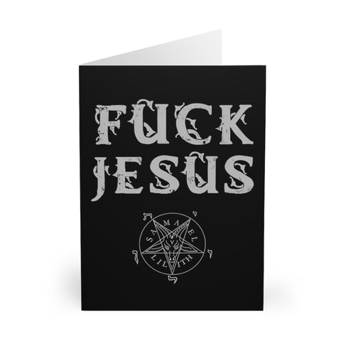 Fuck Jesus - Greeting Cards (5 Pack)
