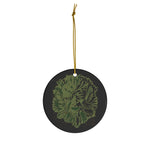 Green Man Ceramic Ornaments