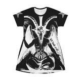 Baphomet T-shirt Dress