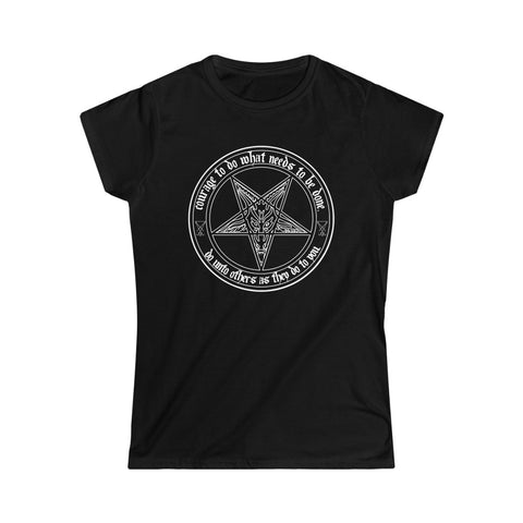 Do Unto Others Women's Softstyle Tee