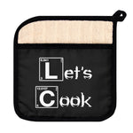 Let's Cook Pot Holder with Pocket