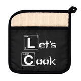 Let's Cook Pot Holder with Pocket