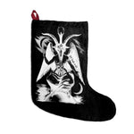 Baphomet Negative Holiday Stockings