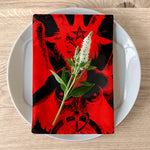 Red Baphomet Napkins - 4 pc. Set