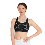 Triple Moon Goddess - Sports Bra