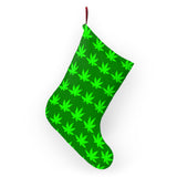 Cannabis Print Holiday Stockings