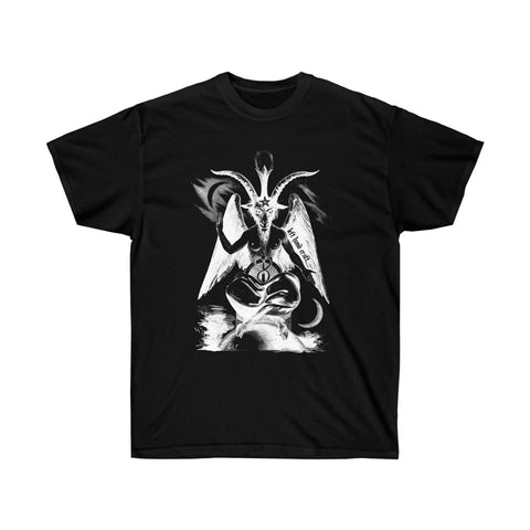 Baphomet Negative Ultra Cotton Tee