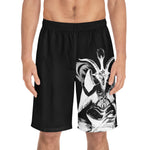 Baphomet Negative Men's Board Shorts