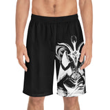 Baphomet Negative Men's Board Shorts