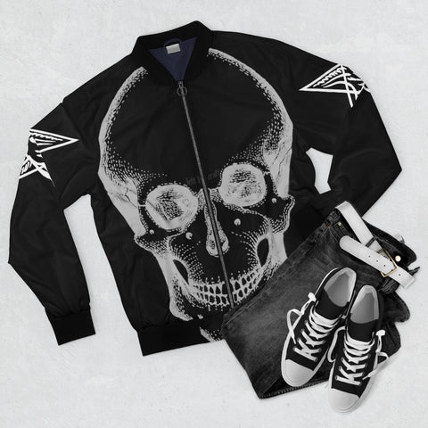 Skull and Baphomets Men's Bomber Jacket