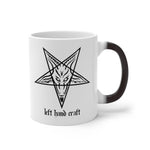 Baphomet LHC Color Changing Mug - lefthandcraft