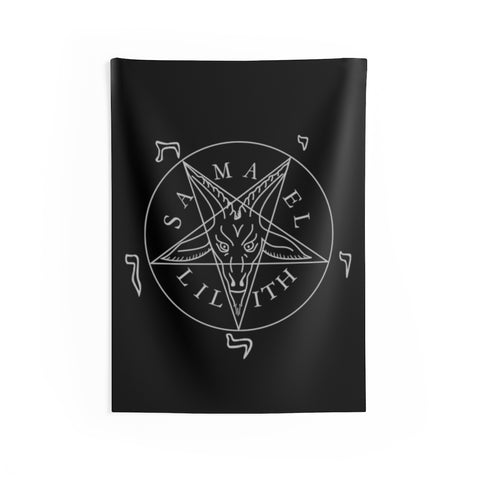 Sigil of Baphomet Wall Tapestries