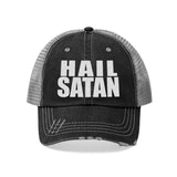 Hail Satan - Unisex Trucker Hat - lefthandcraft