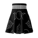 Triple Goddess Women's Skater Skirt
