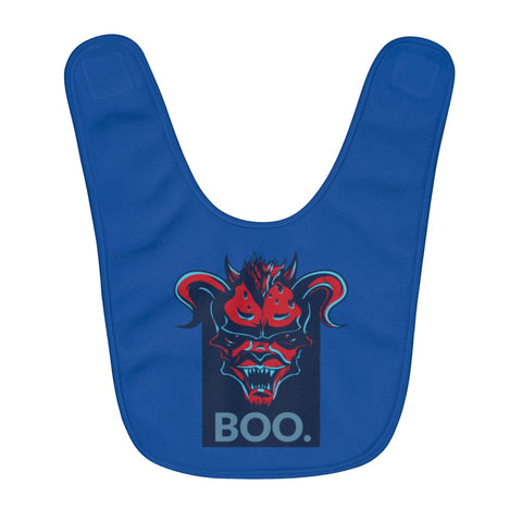 Boo Fleece Baby Bib