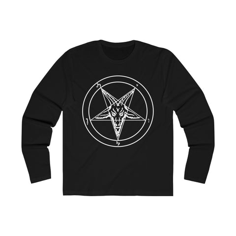 Sigil of Baphomet - Men's Long Sleeve Crew Tee