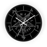 Sigil of Baphomet Wall clock