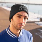 Lucifer Is Lord Knit Beanie