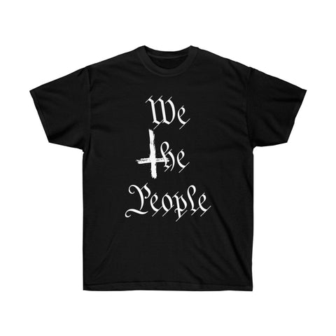 We The People Inverted Cross - Ultra Cotton Tee