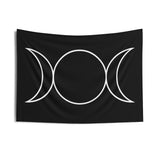 Triple Moon Goddess Wall Tapestries