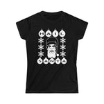Hail Santa Women's Christmas Softstyle Tee