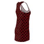 Baphomet Checkered Racerback Dress