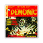 Demonic Square Stickers