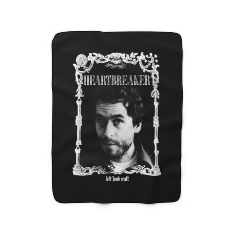 Ted Bundy Heartbreaker - Sherpa Fleece Blanket