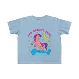 God Doesnt Exist - Athesit Unicorn - Kid's Fine Jersey Tee - lefthandcraft