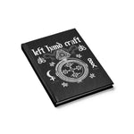 Satanic Journal / Sketch Book - Blank - lefthandcraft
