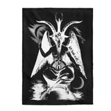 Baphomet Velveteen Plush Blanket