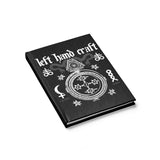 Satanic Journal - Blank Ruled Line Pages - lefthandcraft