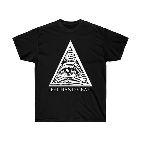 All Seeing Eye - Satanic Illuminati - Left Hand Craft - Ultra Cotton Tee