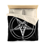 Sigil of Baphomet Classic - Microfiber Duvet Cover