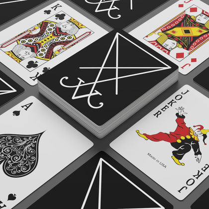 Sigil of Lucifer Poker Cards