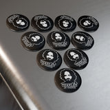 Charles Manson Magnets - Round (1 or 10 pcs)