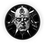 Aleister Crowley Wall Clock