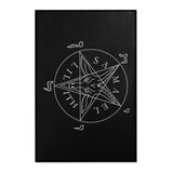 Sigil of Baphomet - Chenille Area Rugs