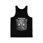 Purraise Satan Unisex Jersey Tank - lefthandcraft