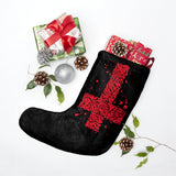 Inverted Cross Christmas Stockings