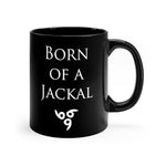 Born of a Jackal 666 black coffee mug 11oz